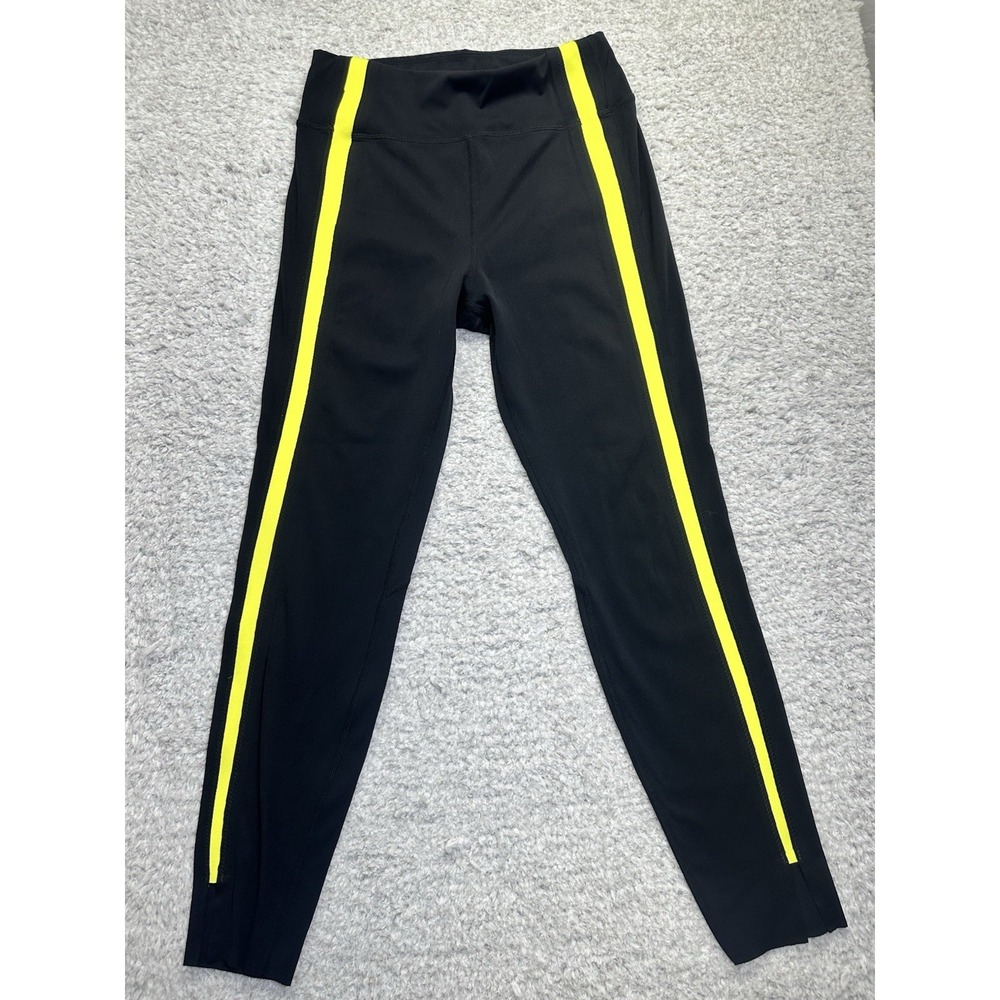 Zyia Light N Luxe‎ Hi-Rise Leggings Womens Size 4 Black Tape 7/8 25" Inseam